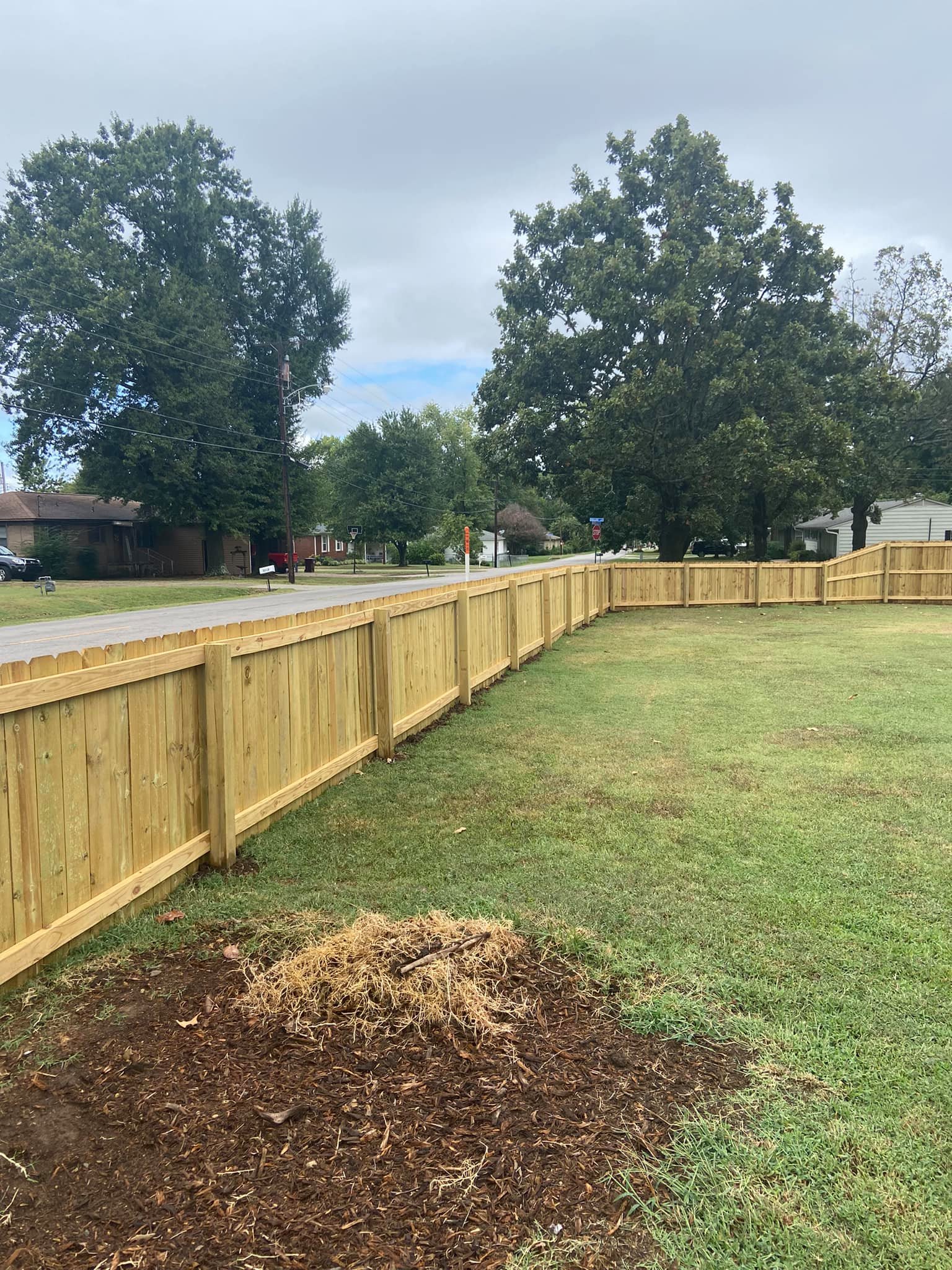 Aluminum Fence Installation