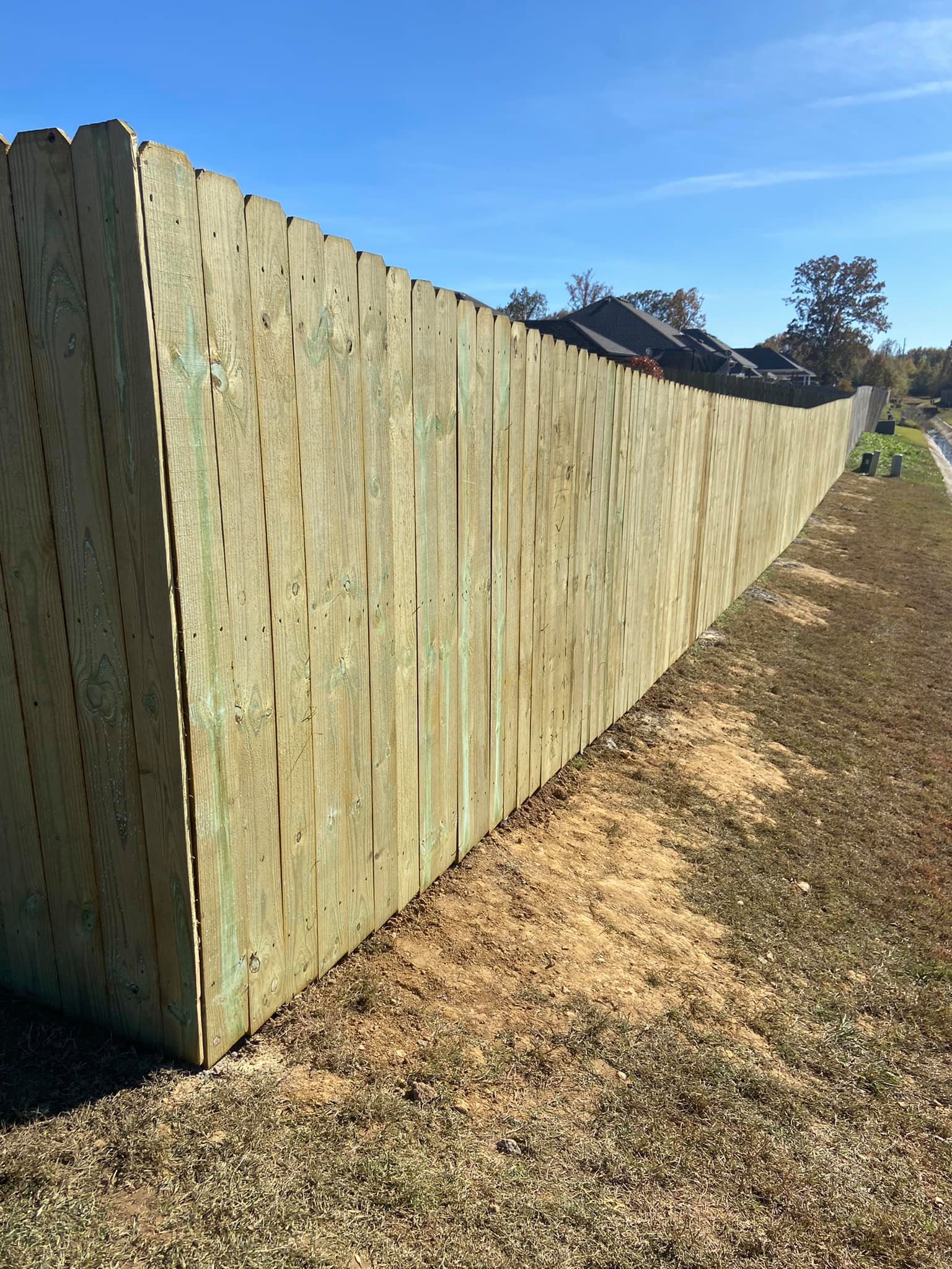 Chain Link Fence Installation