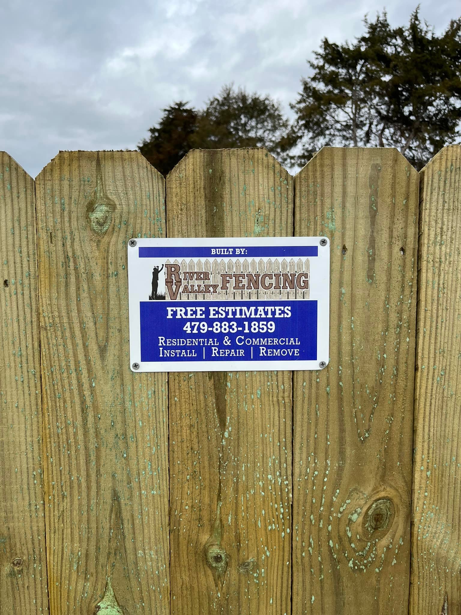 Wood Fence Installation