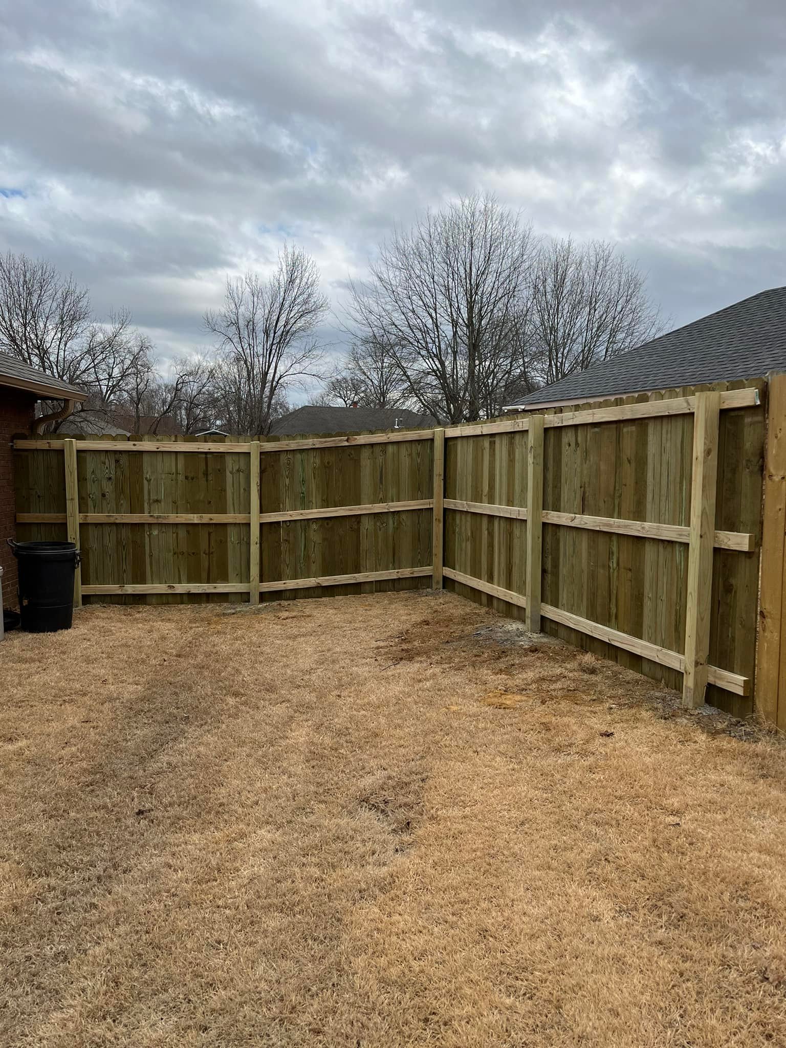 Wood Fence Installation